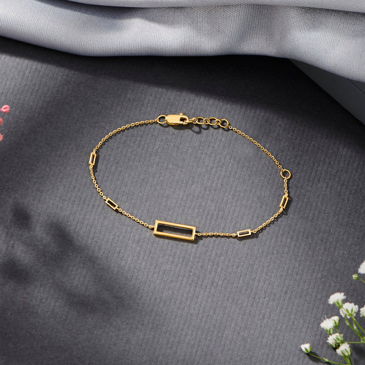 Chic Outline Gold Bracelet